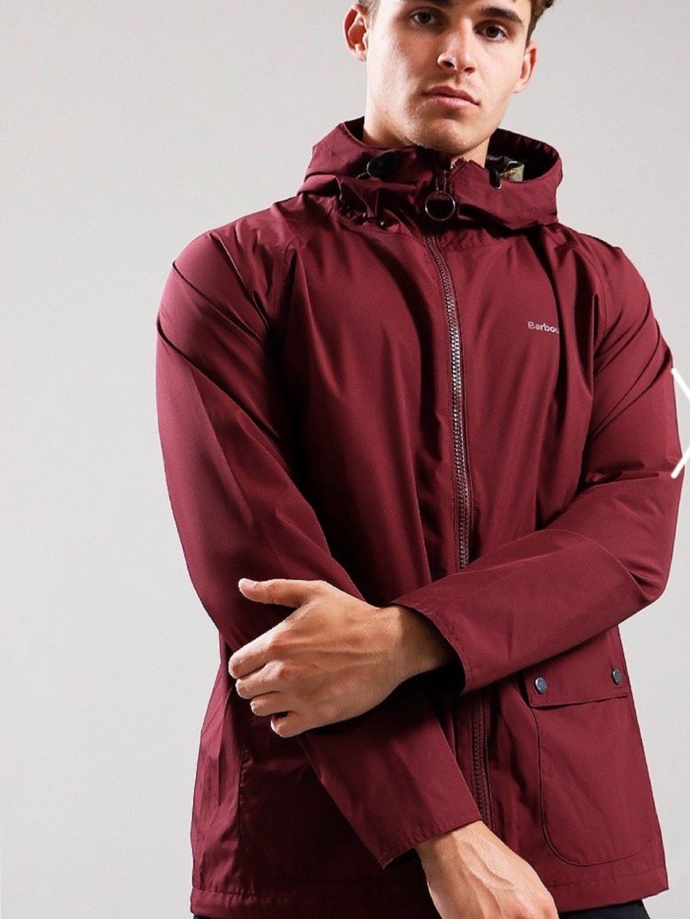 Barbour Domus Showerproof Jacket Bordeaux